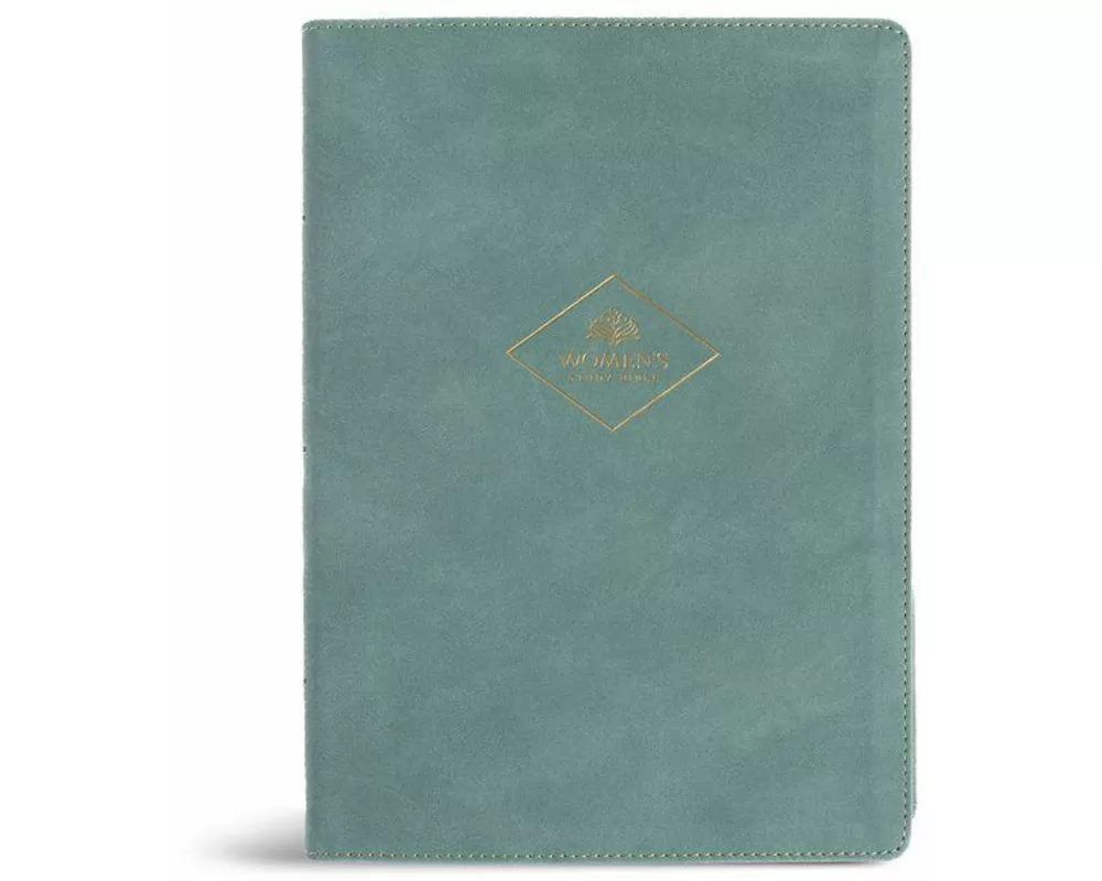 CSB Women's Study Bible, Earthen Teal Suedesoft