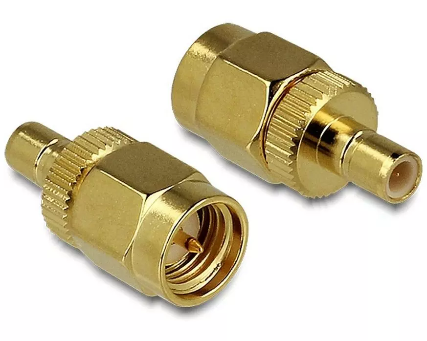 Delock Antennenadapter SMA Stecker – SMB Buchse