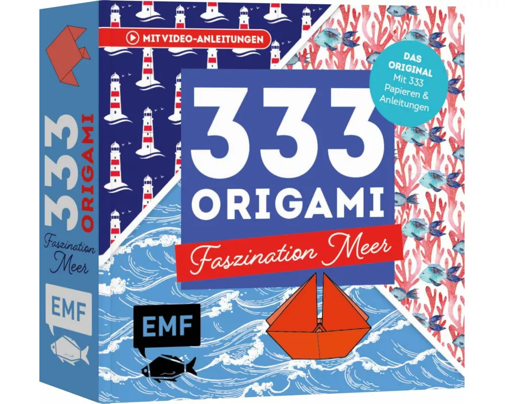 333 Origami – Faszination Meer – Maritime Papiere falten