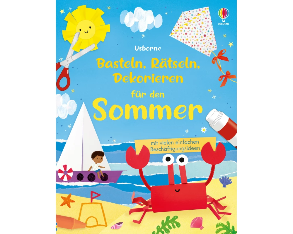 Basteln, Rätseln, Dekorieren für den Sommer