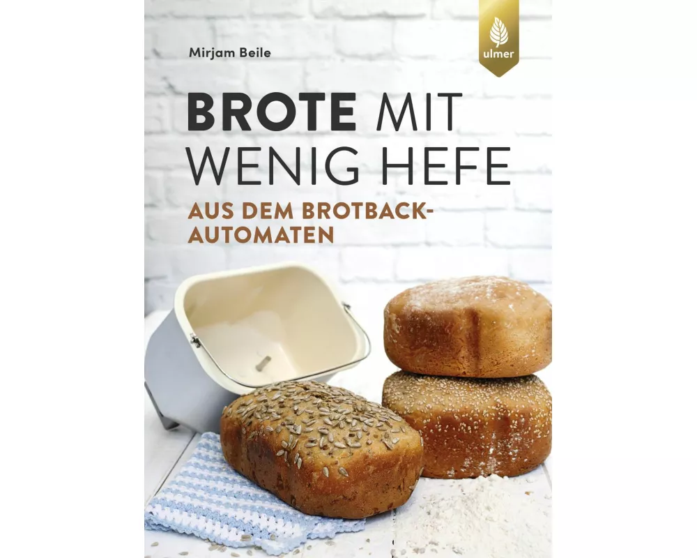 Brote mit wenig Hefe aus dem Brotbackautomaten