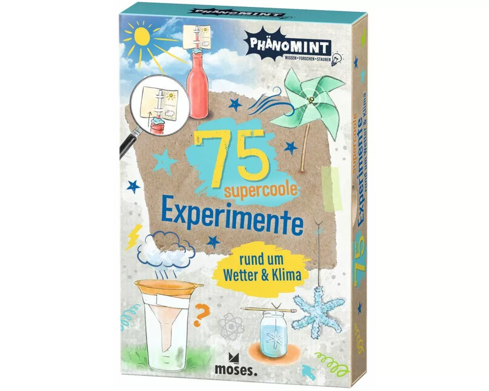 PhänoMINT 75 supercoole Experimente rund um Wetter & Klima