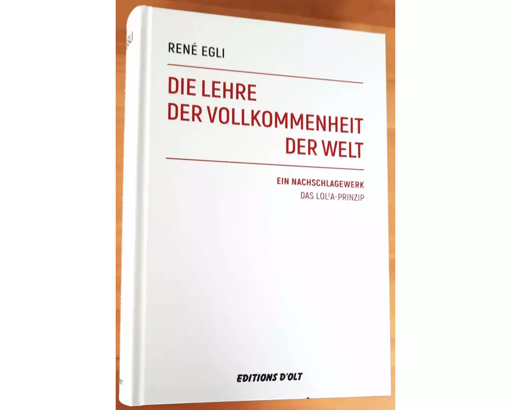 Die Lehre der Vollkommenheit der Welt