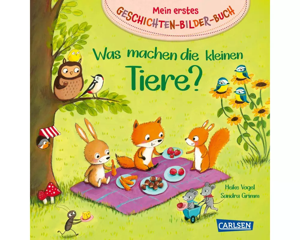 Mein erstes Geschichten-Bilder-Buch: Was machen die kleinen Tiere?