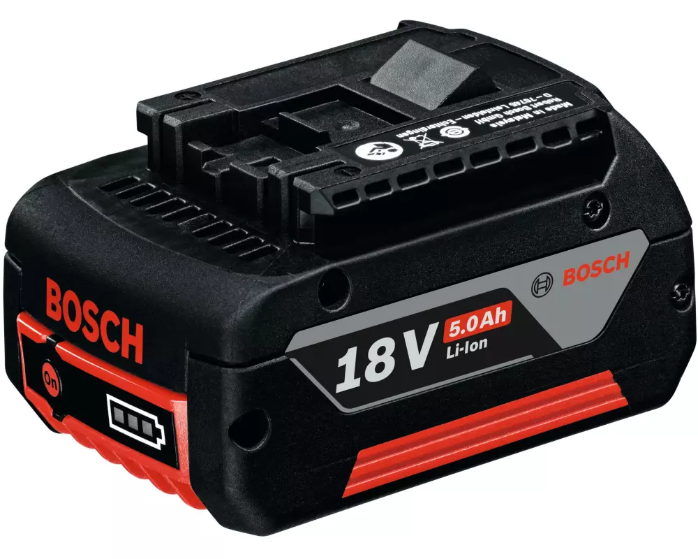 Bosch Professional Akku Li-Ion 18 V 5.0 Ah Heavy Duty (HD), GBA M-C