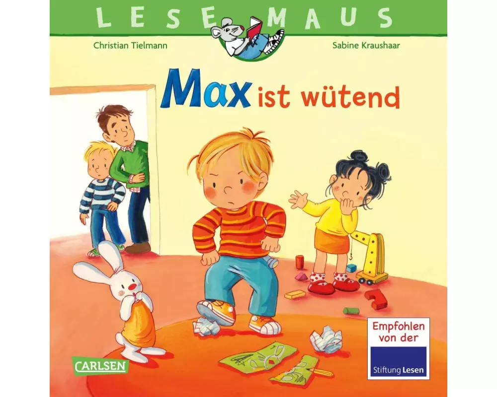 LESEMAUS 153: Max ist wütend