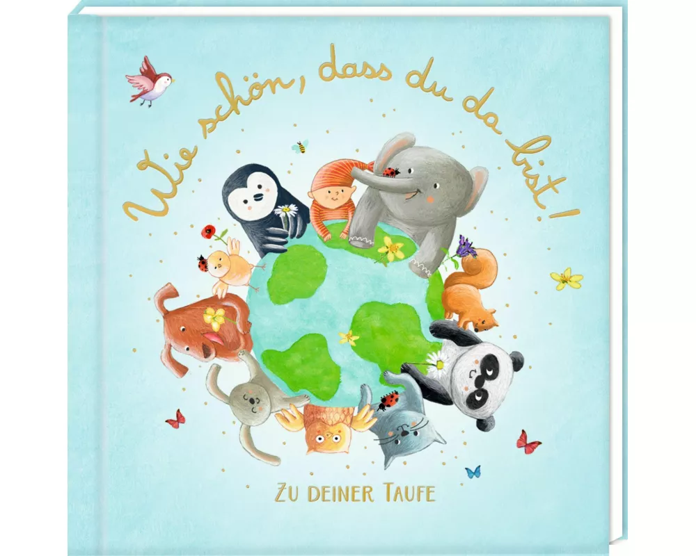 Geldkuvert-Geschenkbuch – Wie schön, dass du da bist!