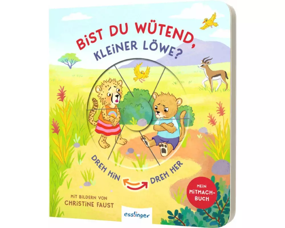 Dreh hin – Dreh her: Bist du wütend, kleiner Löwe?