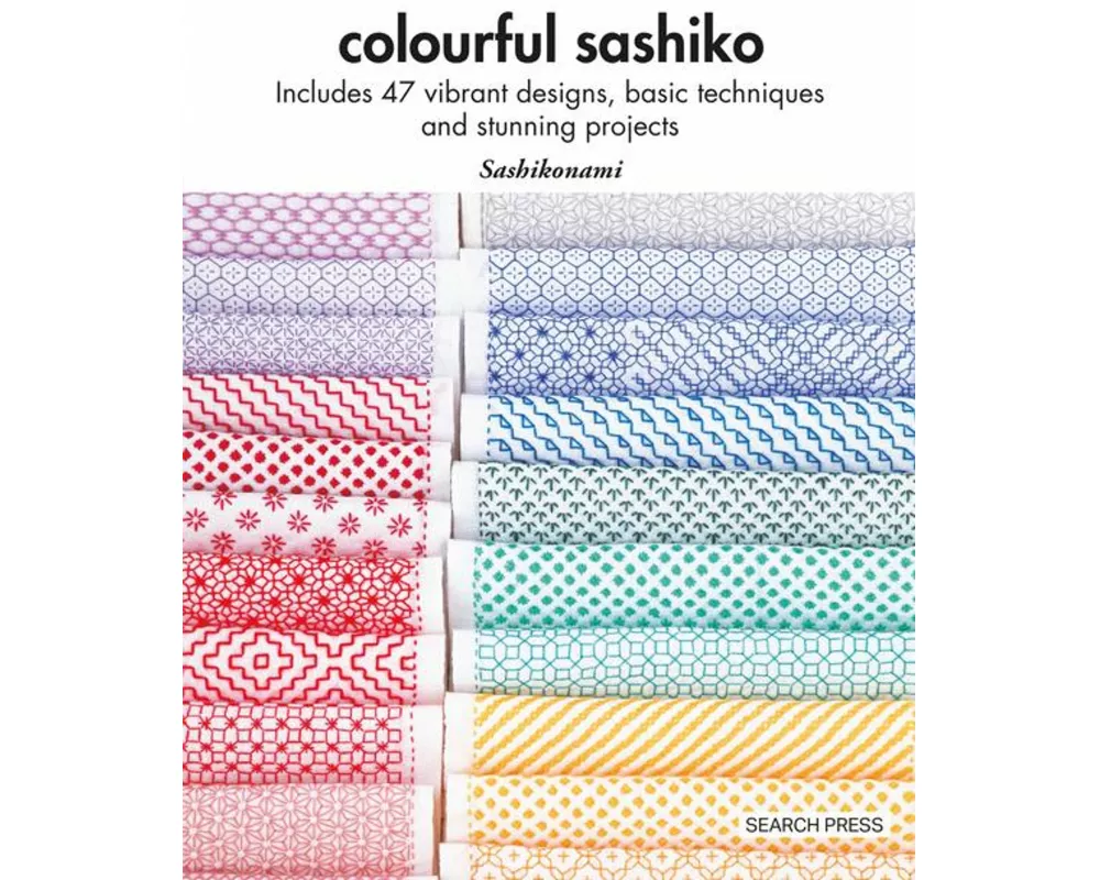 Colourful Sashiko