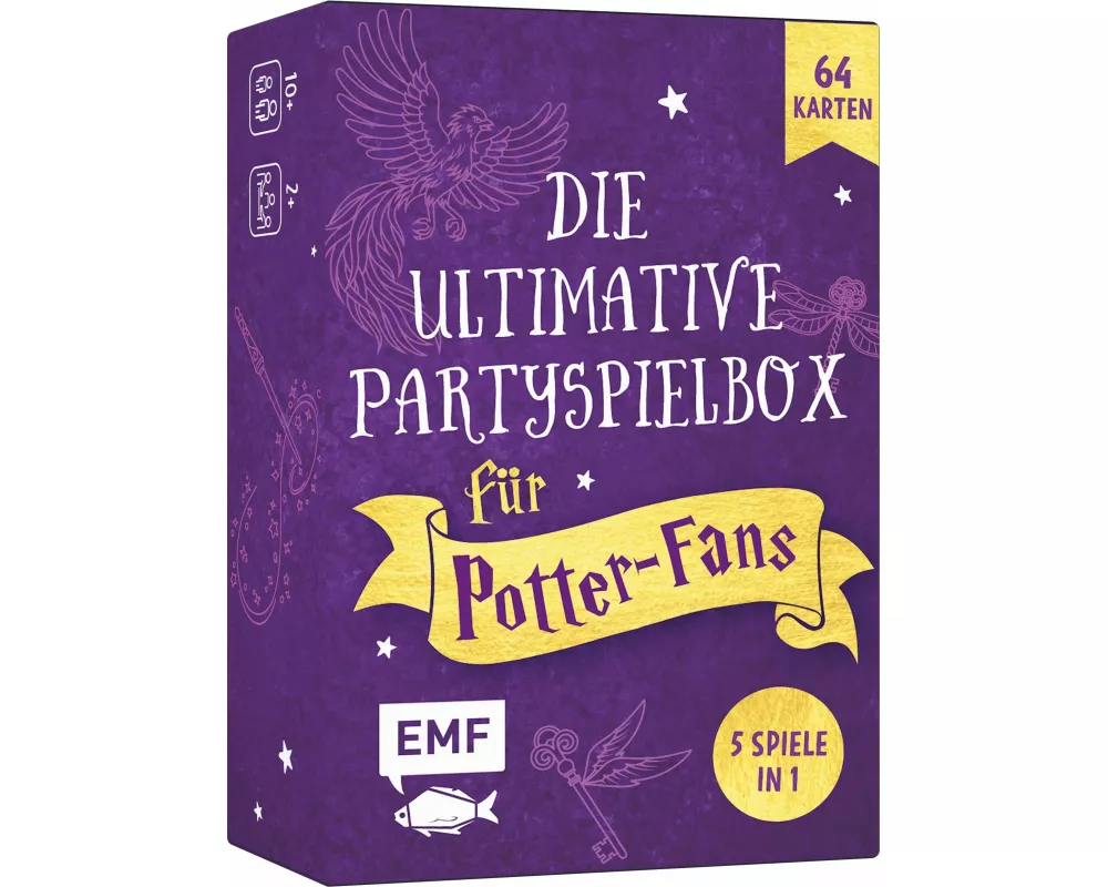 Kartenspiel: Die ultimative Partyspielbox für Harry Potter-Fans