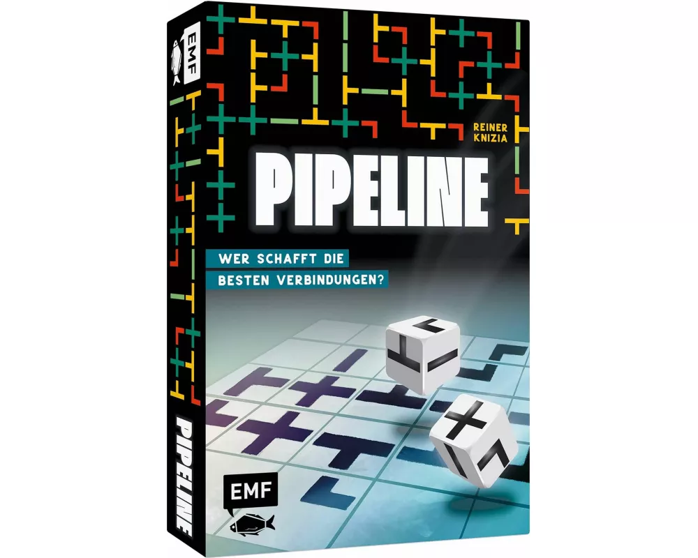Würfelspiel: Pipeline – Wer schafft die besten Verbindungen?