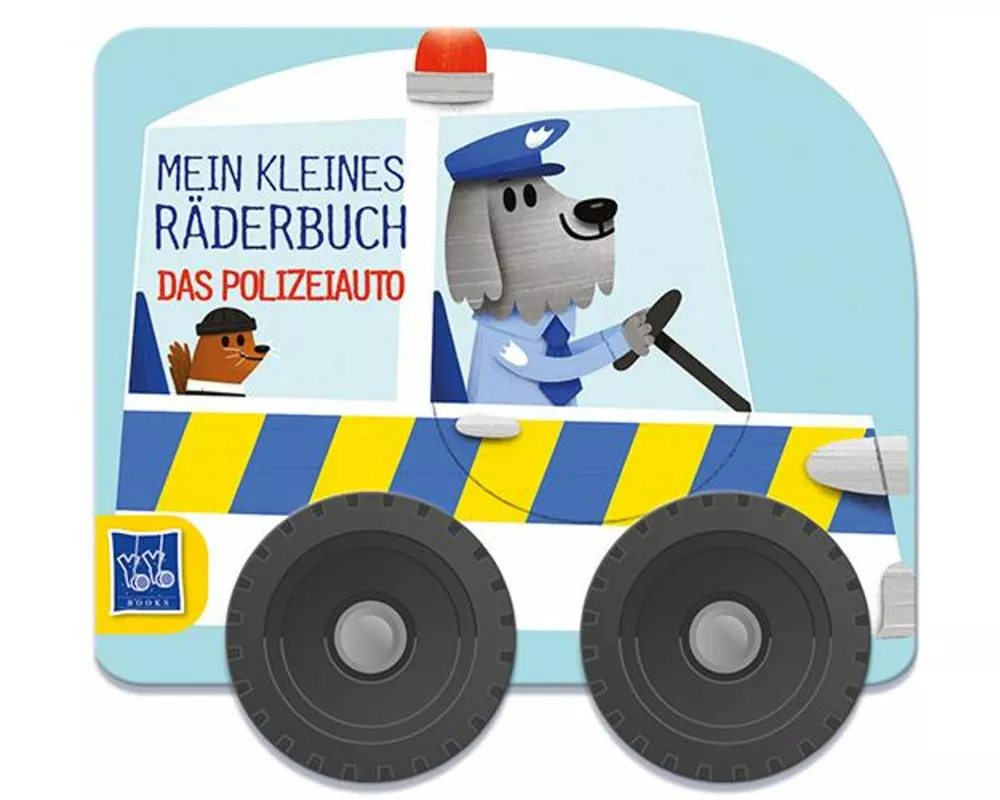 Mein kleines Räderbuch - Das Polizeiauto