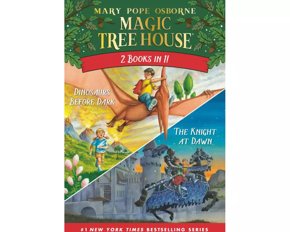 Magic Tree House 2-in-1 Bindup: Dinosaurs Before Dark/The Knight at Dawn