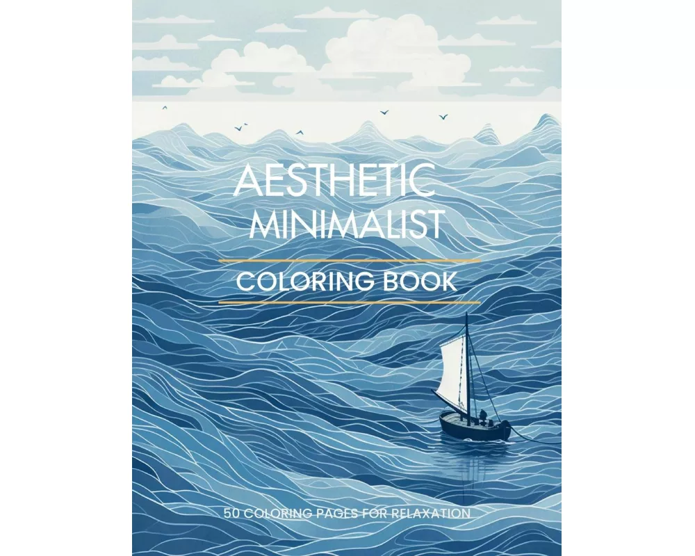 Aesthetic Minimalist Coloring Book