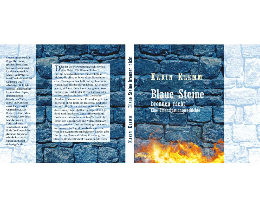 Blaue Steine brennen nicht