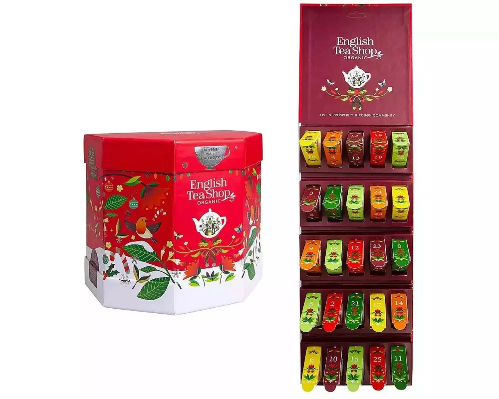 XMAS Adventskalender Santa's Secret 25 Pyramidenteebeutel