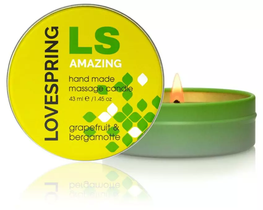 Lovespring Massagekerze LS Amazing Grapefruit & Bergamotte 45 ml