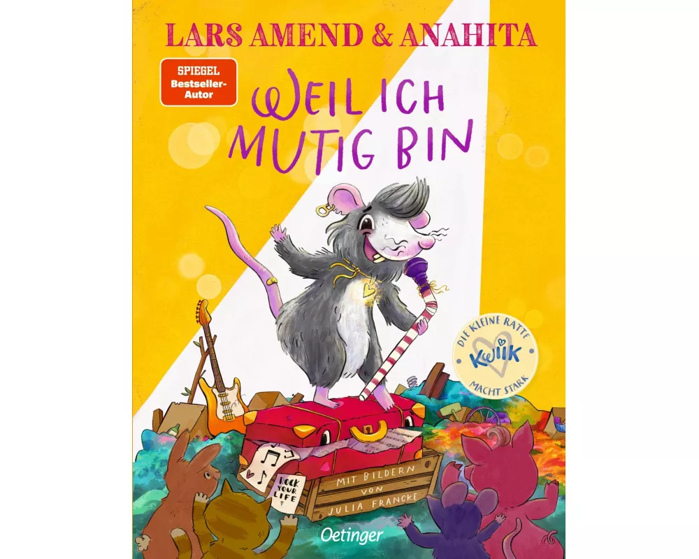 Die kleine Ratte Kwiik macht stark. Weil ich mutig bin