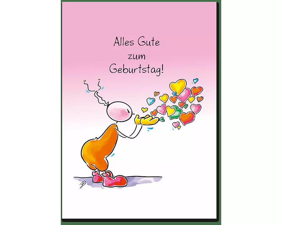 Oups Postkarte Geburtstag
