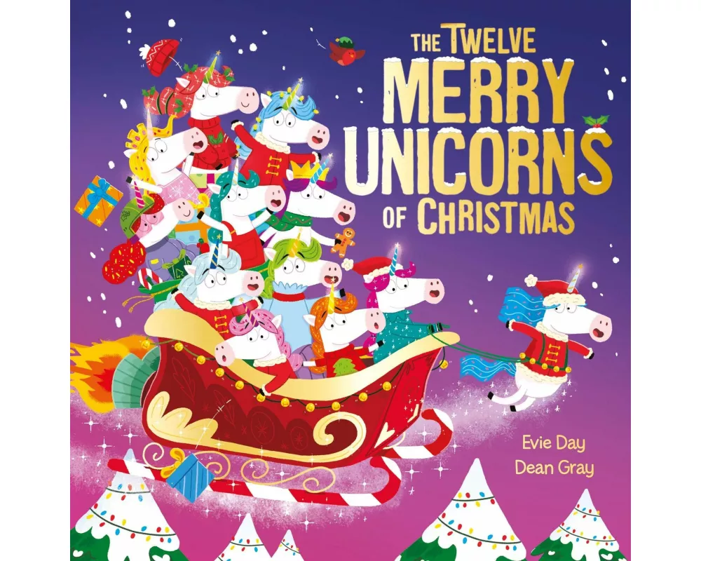 The Twelve Merry Unicorns of Christmas