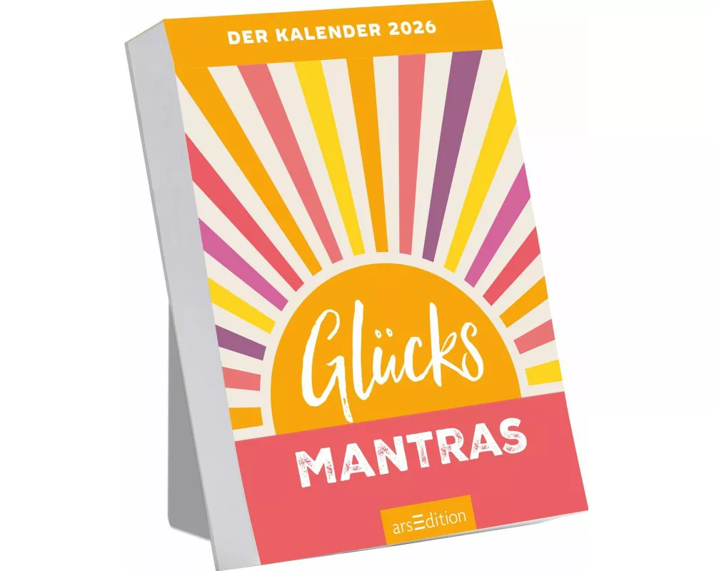 Abreißkalender Glücksmantras 2026