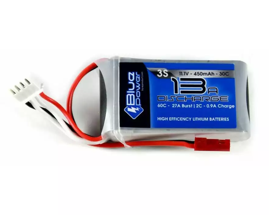 EP RC-Akku LiPo 450 mAh 11.1 V 30C BluePower