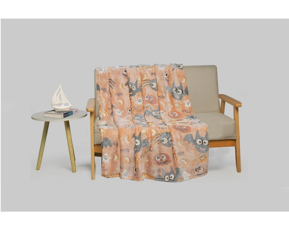 Flair Decke Hallomas 150 x 200 cm Bunt