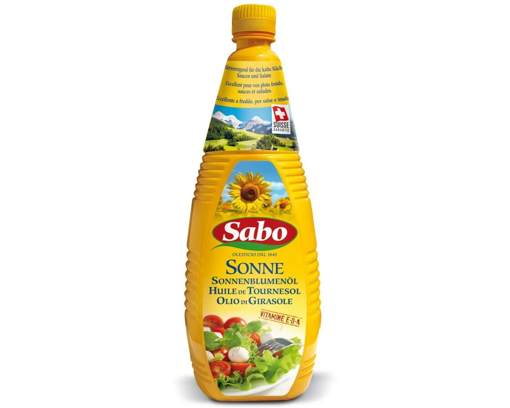 Sabo Sonnenblumenöl raffiniert Sonne 1 l