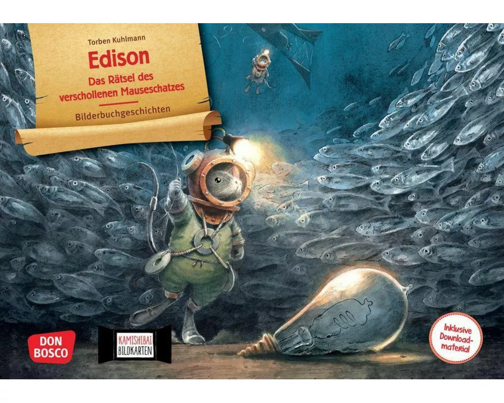 Edison. Das Rätsel des verschollenen Mauseschatzes. Kamishibai Bildkartenset