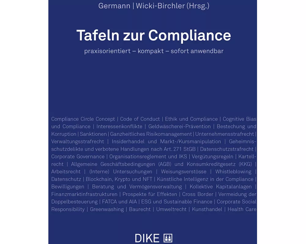 Tafeln zur Compliance