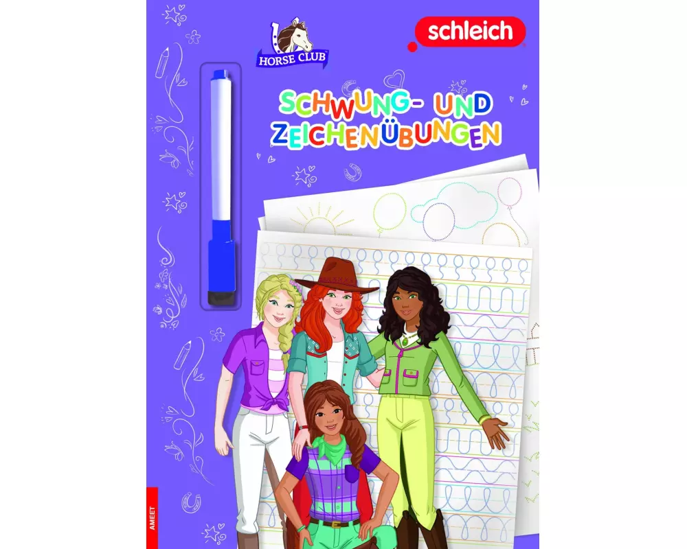 schleich Horse Club™ – Schwung- und Zeichenübungen