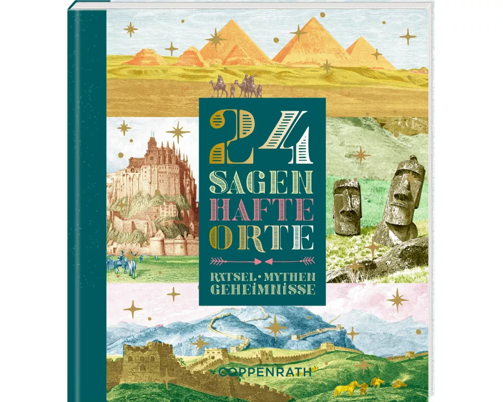 Adventskalenderbuch zum Aufschneiden – 24 SAGENhafte Orte