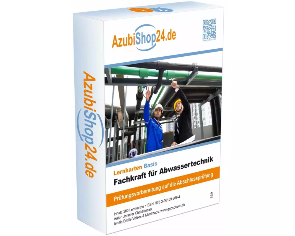 Lernkarten Fachkraft für Abwassertechnik