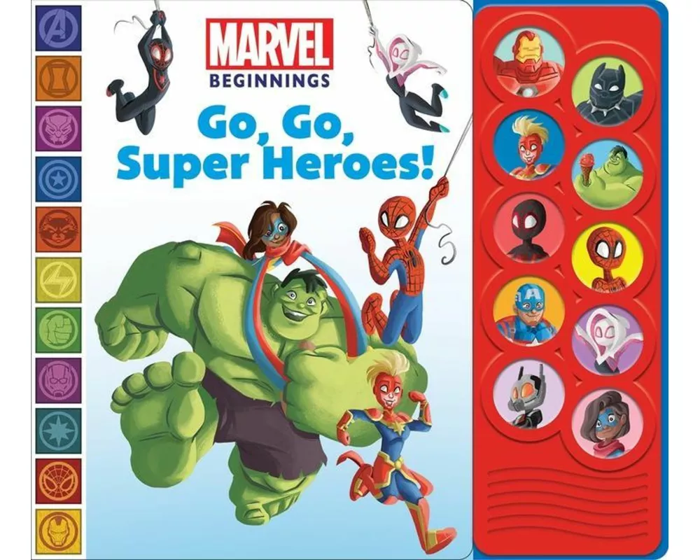 Marvel Beginnings Go Go Supernheroes Sound Listen & Learn