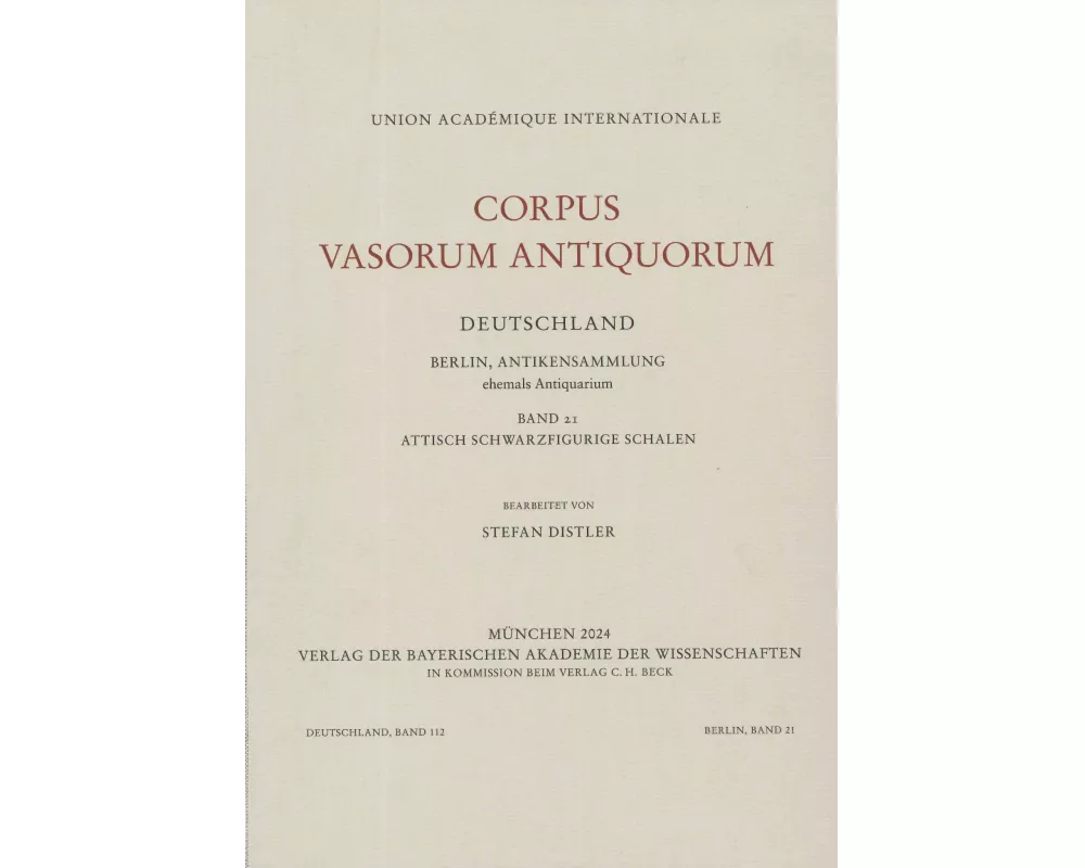 Corpus Vasorum Antiquorum Deutschland Bd. 112: Berlin Band 21