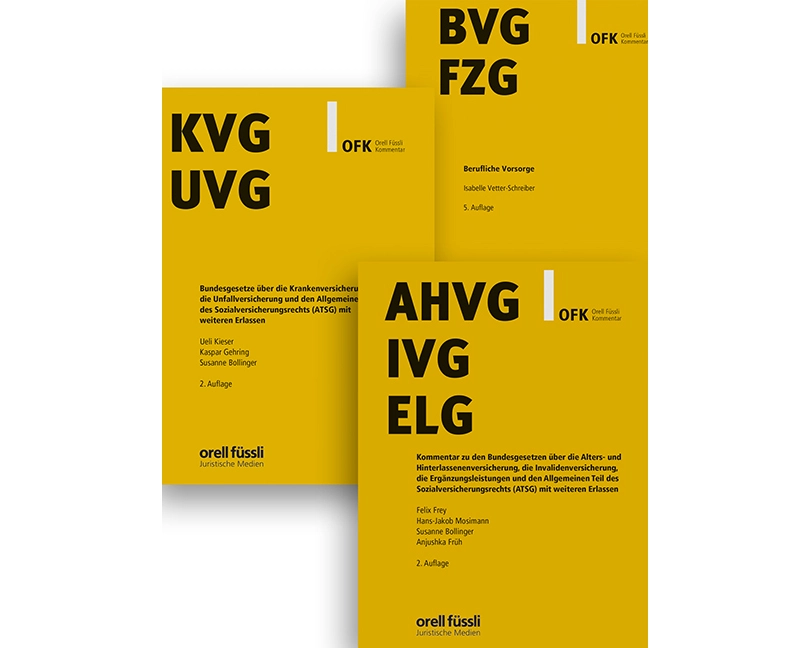 Kombipaket: Ahvg/ivg/elg & Kvg/uvg & Bvg/fzg