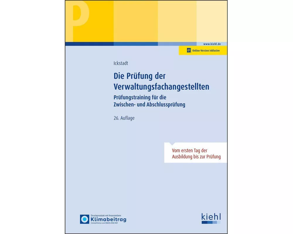 Die Prüfung der Verwaltungsfachangestellten