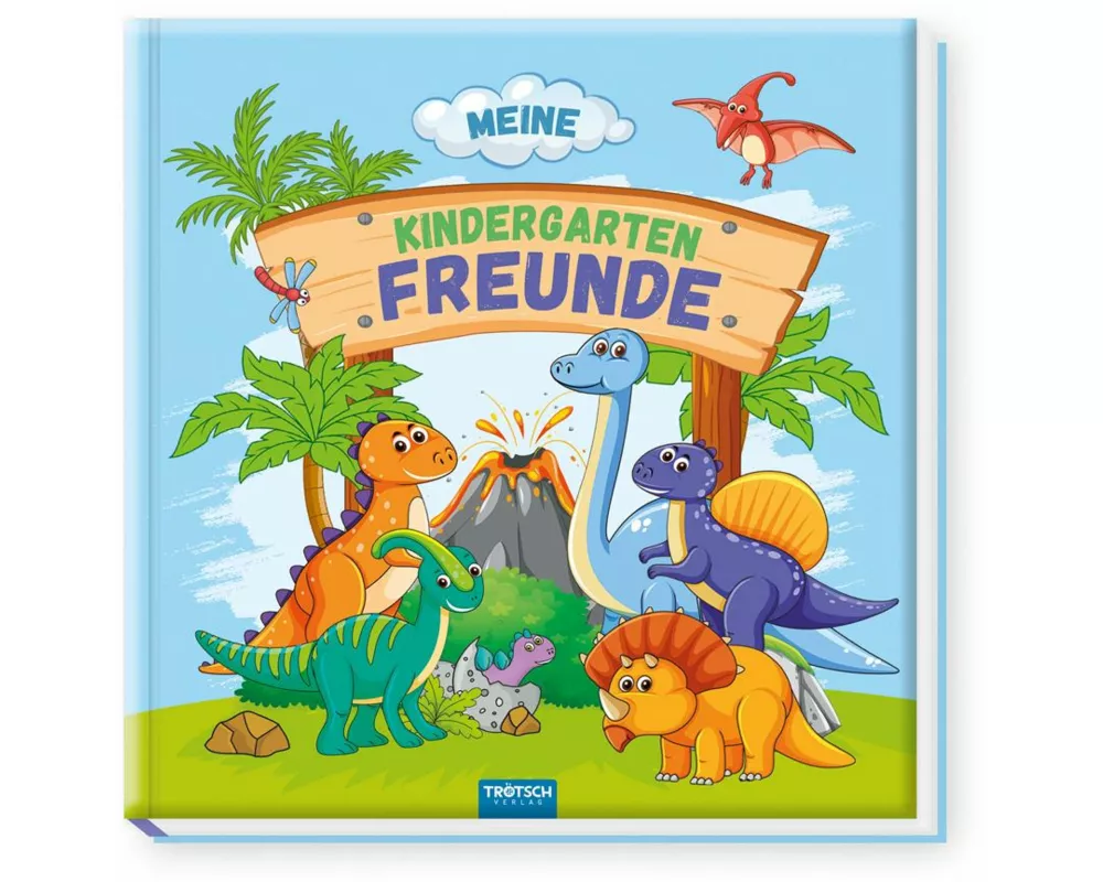 Trötsch Freundebuch Meine Kindergartenfreunde Dinosaurier