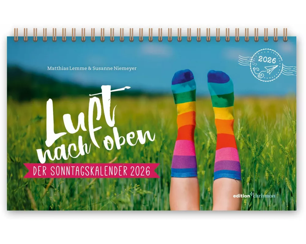 Luft nach oben 2026. Der Sonntagskalender