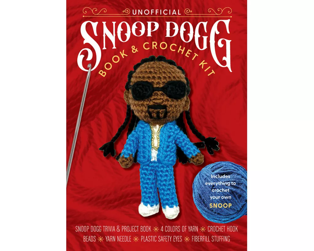 Unofficial Snoop Dogg Book and Crochet Kit