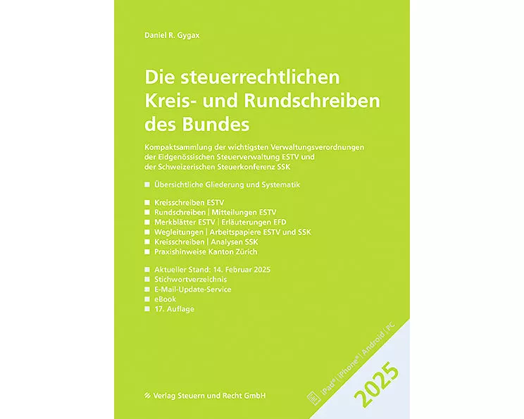 Die steuerrechtlichen Kreis- und Rundschreiben des Bundes 2025