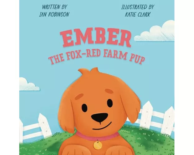 Ember the Fox-Red Farm Pup
