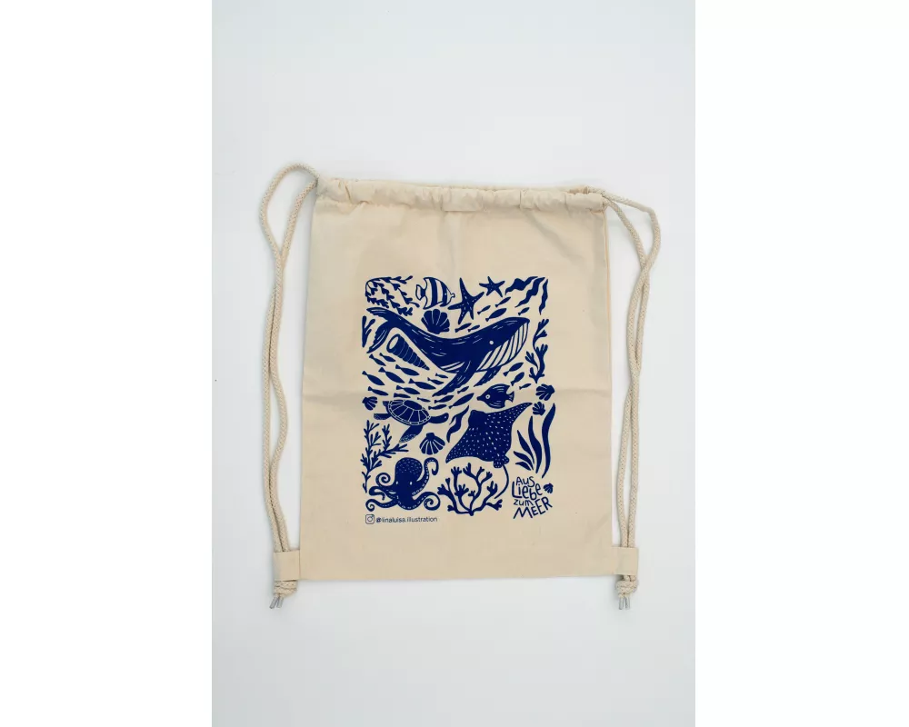 Turnbeutel Artwork Ozean