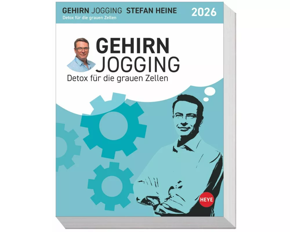 Stefan Heine Gehirnjogging Tagesabreißkalender 2026