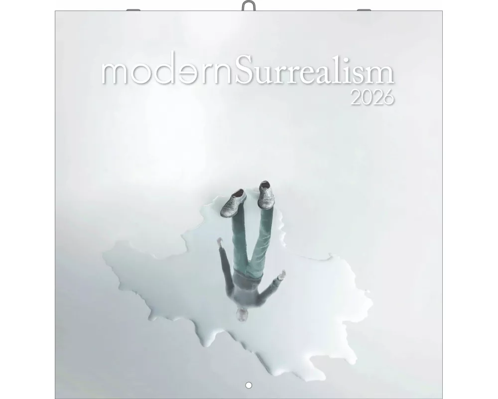 N Neumann - Modern Surrealism 2026 – Wandkalender Broschürenkalender 30x30 cm (offen 30x60 cm) mit 12 Monatsblättern, 6-sprachigem Kalendarium & Notiz