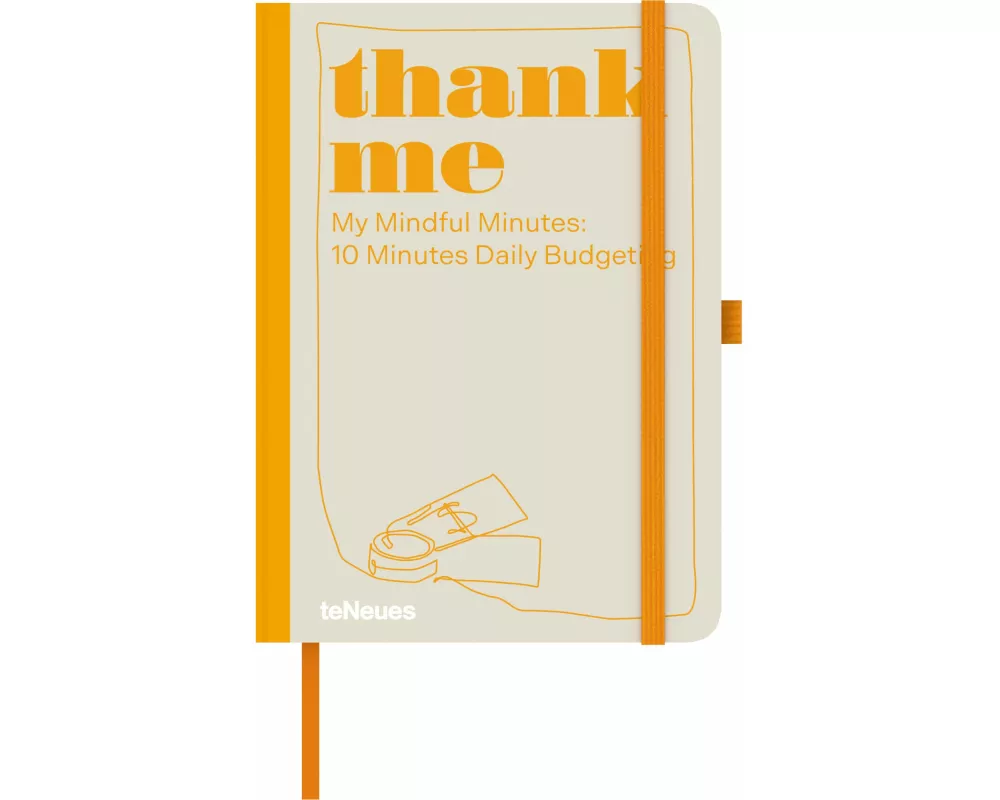 teNeues - thank me – 10 minutes daily budgeting 2026 | Immerwährendes Finanz-Tagebuch für junge Erwachsene, Studierende & Einsteiger in die Budgetplan