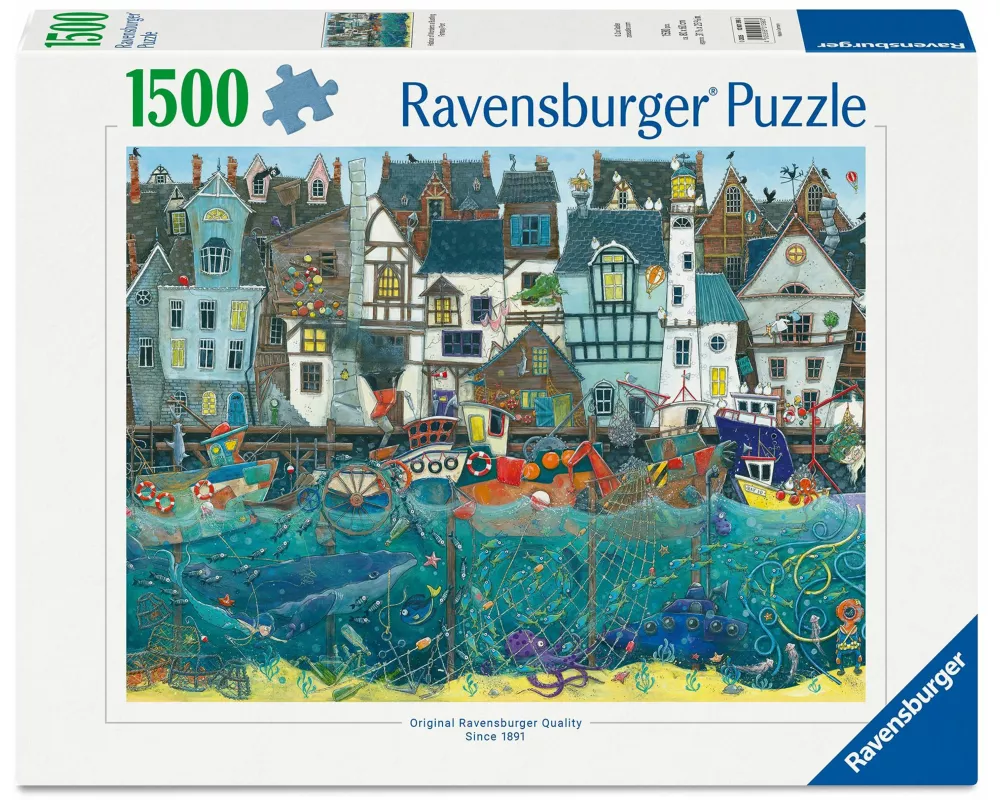 Erwachsenenpuzzle 1500 Teile - Wundersamer Hafen