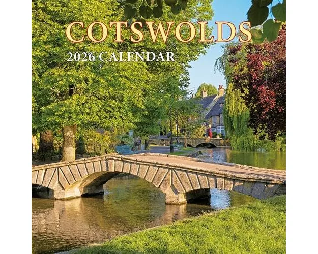 Cotswolds Small Square Calendar - 2026