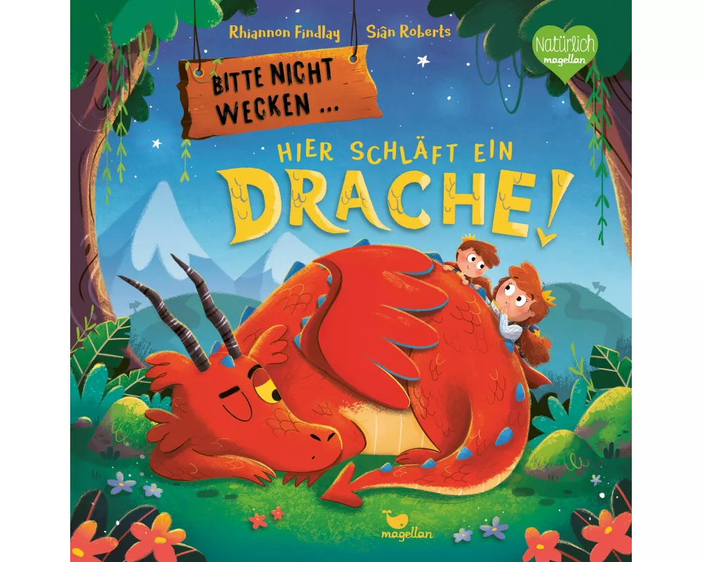 Bitte nicht wecken ... Hier schläft ein Drache!