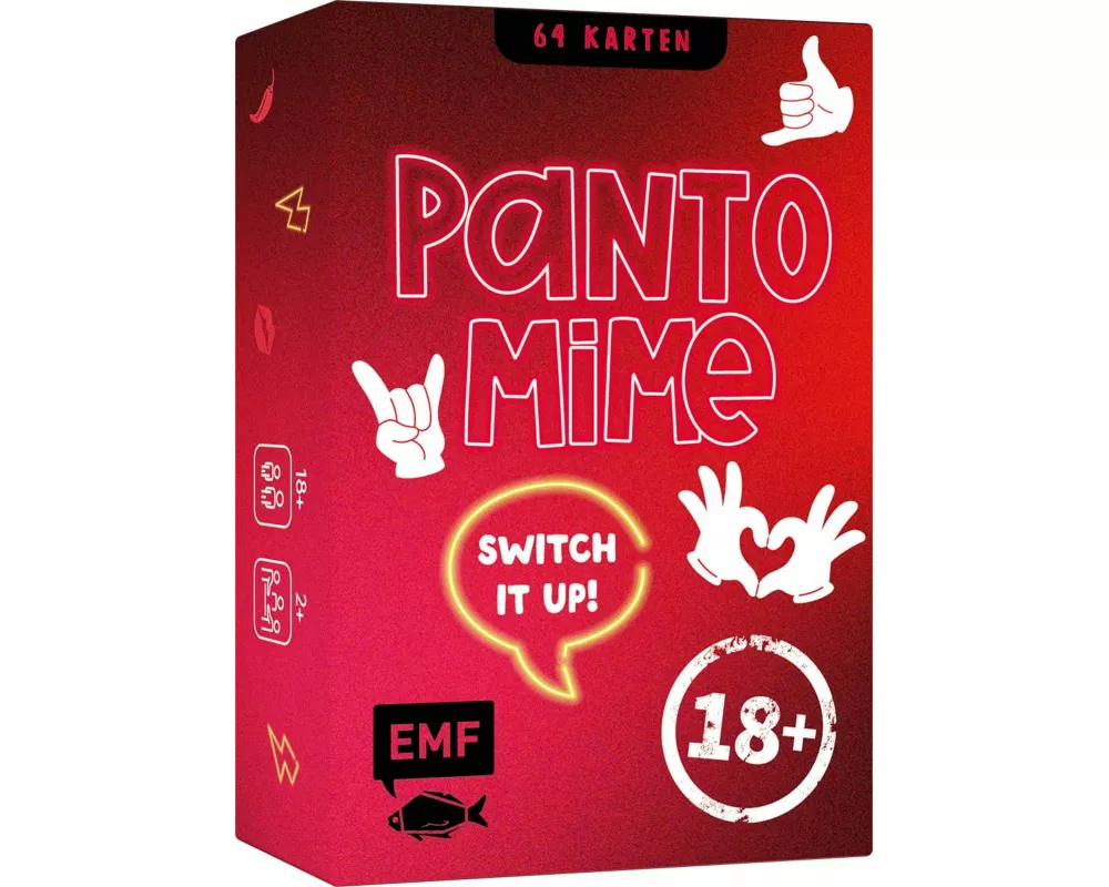Kartenspiel: Pantomime – Switch it up! – Ü18